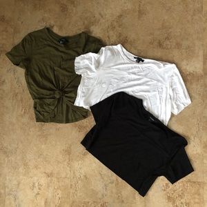 Forever 21 crop top bundle